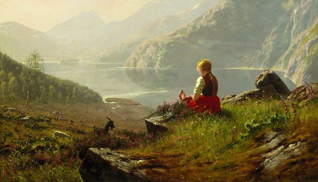 Bergidyll Hans Dahl (ca. 1900)