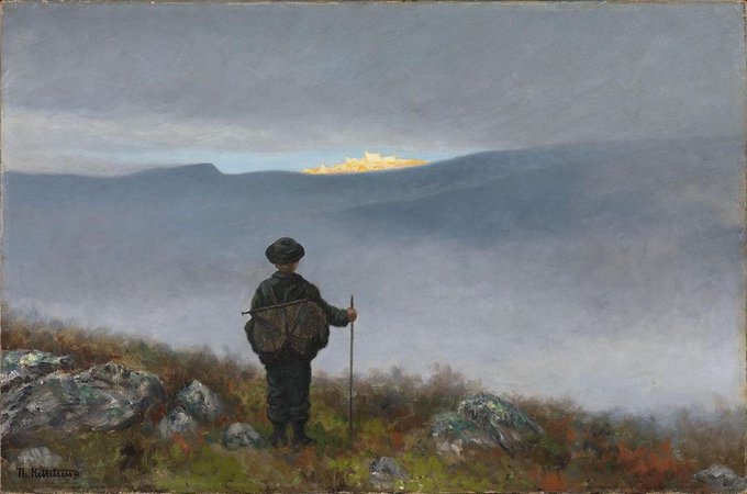 Soria Moria by Theodor Kittelsen (1881)