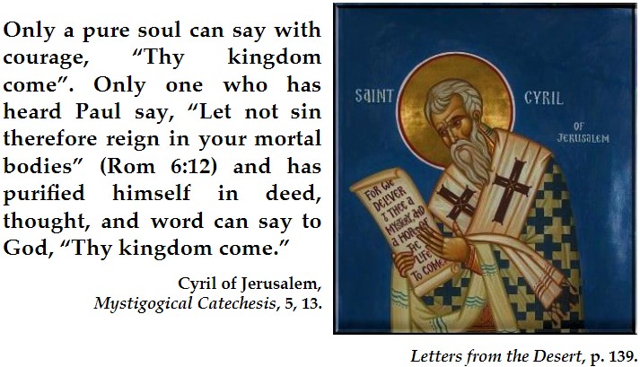 A Message From St. Cyril of Jerusalem - Padre Pio Press